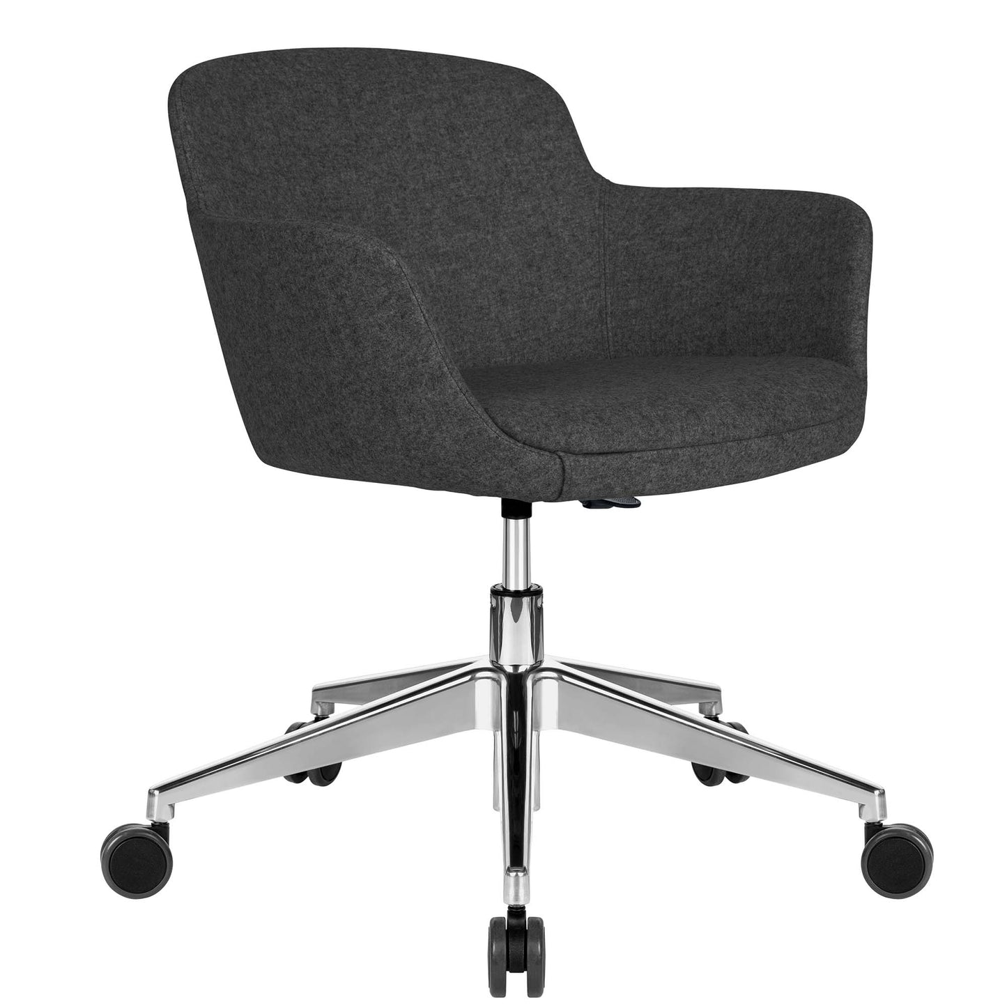 DANAE lounge chair | Rollable, height-adjustable, cover materials LUCIA / VELITO / SYNERGY