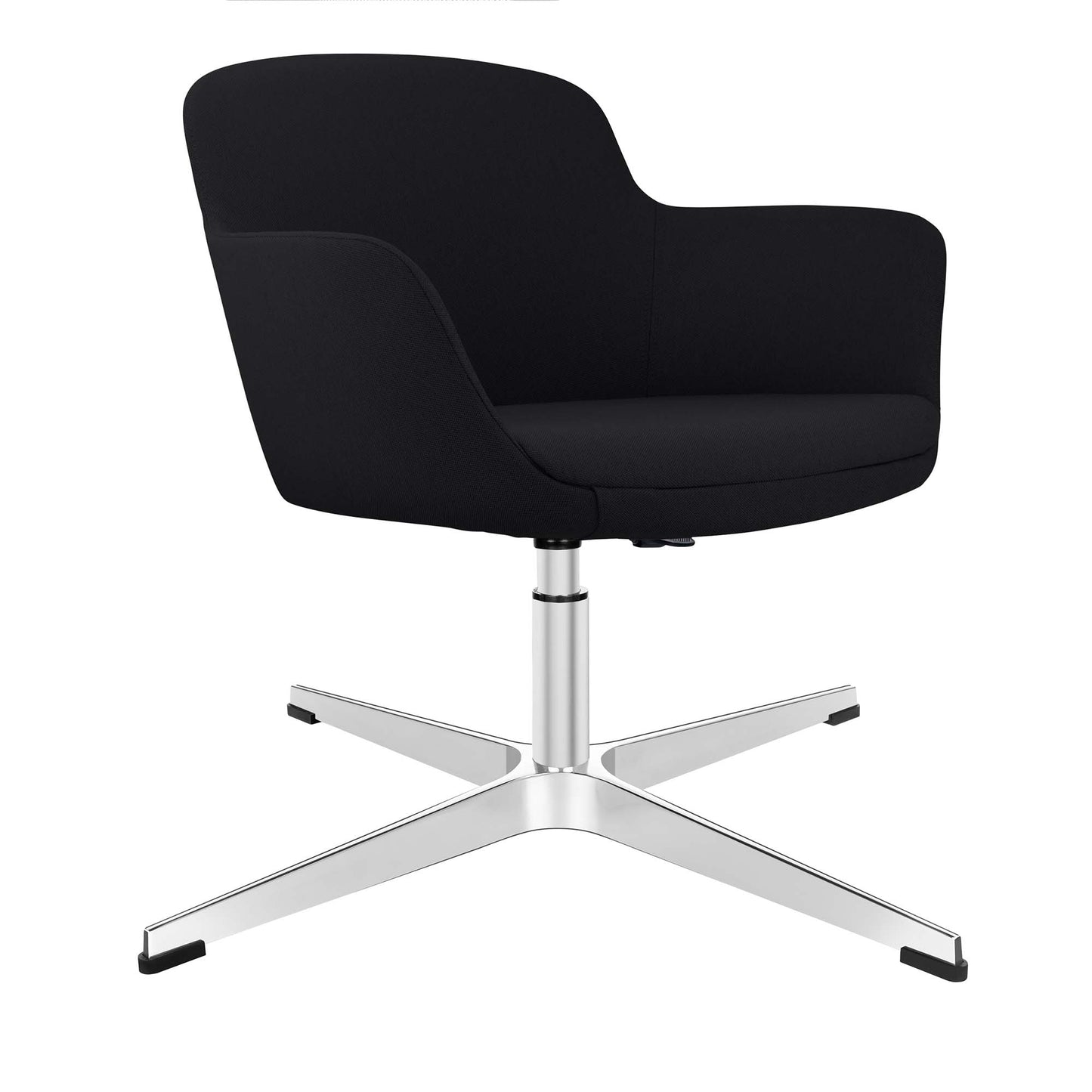 DANAE Lounge armchair | 4-foot cross, height adjustable, reference substances Lucia / Velito / Synergy