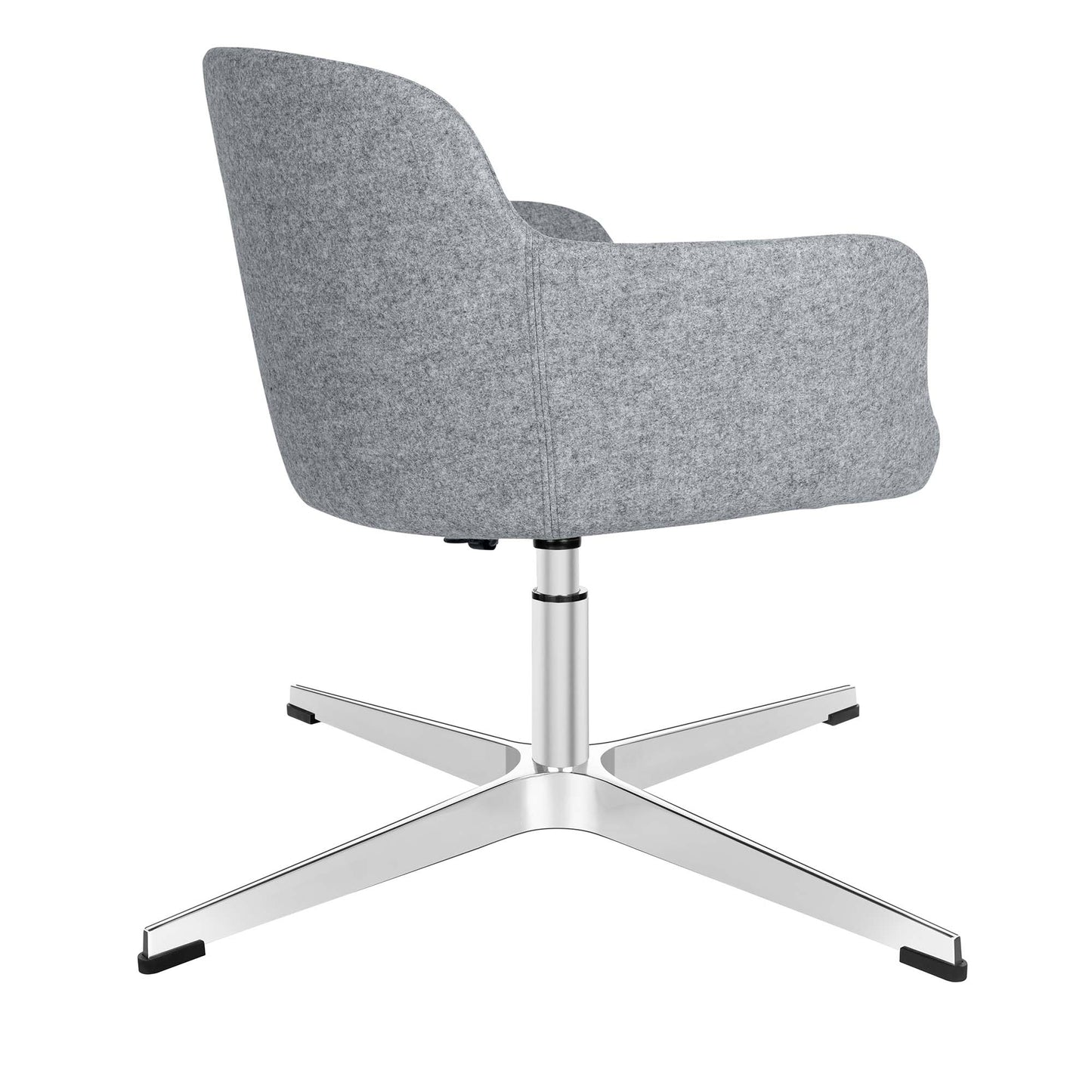 DANAE Lounge armchair | 4-foot cross, height adjustable, reference substances Lucia / Velito / Synergy