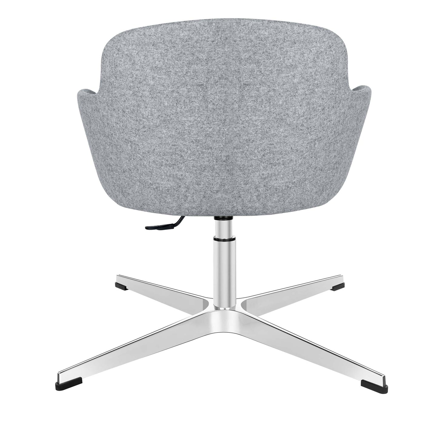 DANAE Lounge armchair | 4-foot cross, height adjustable, reference substances Lucia / Velito / Synergy