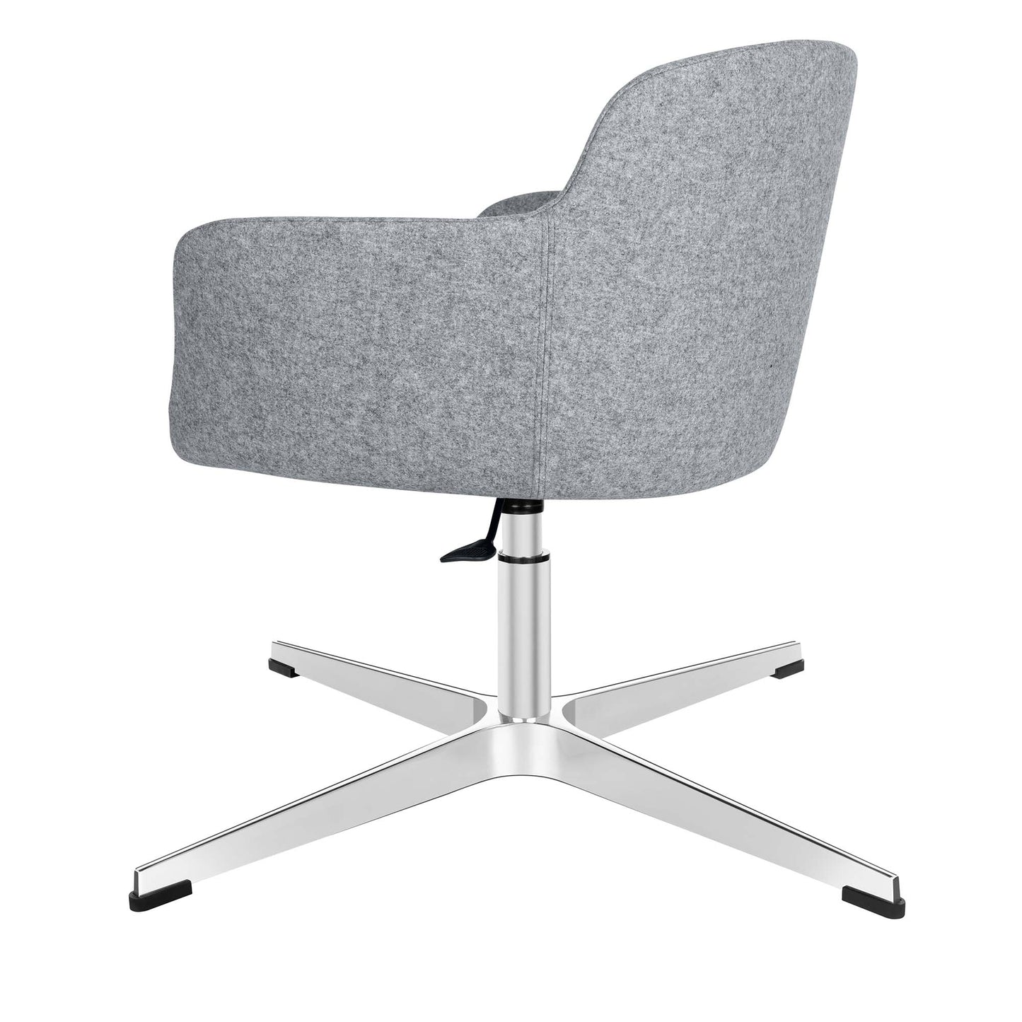 DANAE Lounge armchair | 4-foot cross, height adjustable, reference substances Lucia / Velito / Synergy