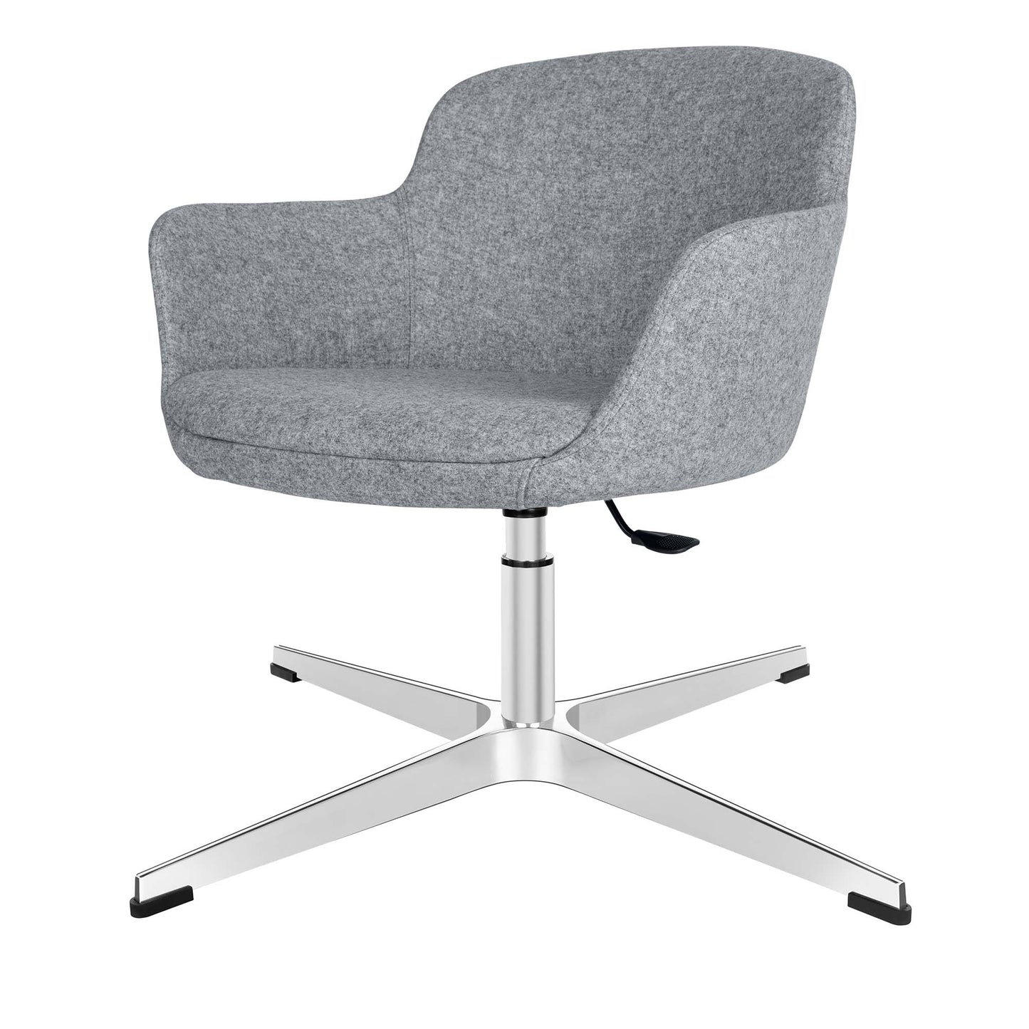 DANAE Lounge armchair | 4-foot cross, height adjustable, reference substances Lucia / Velito / Synergy