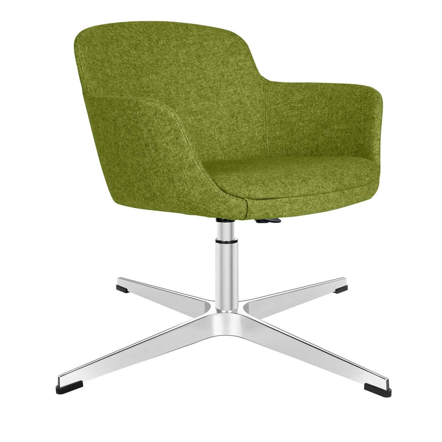 DANAE Lounge armchair | 4-foot cross, height adjustable, reference substances Lucia / Velito / Synergy