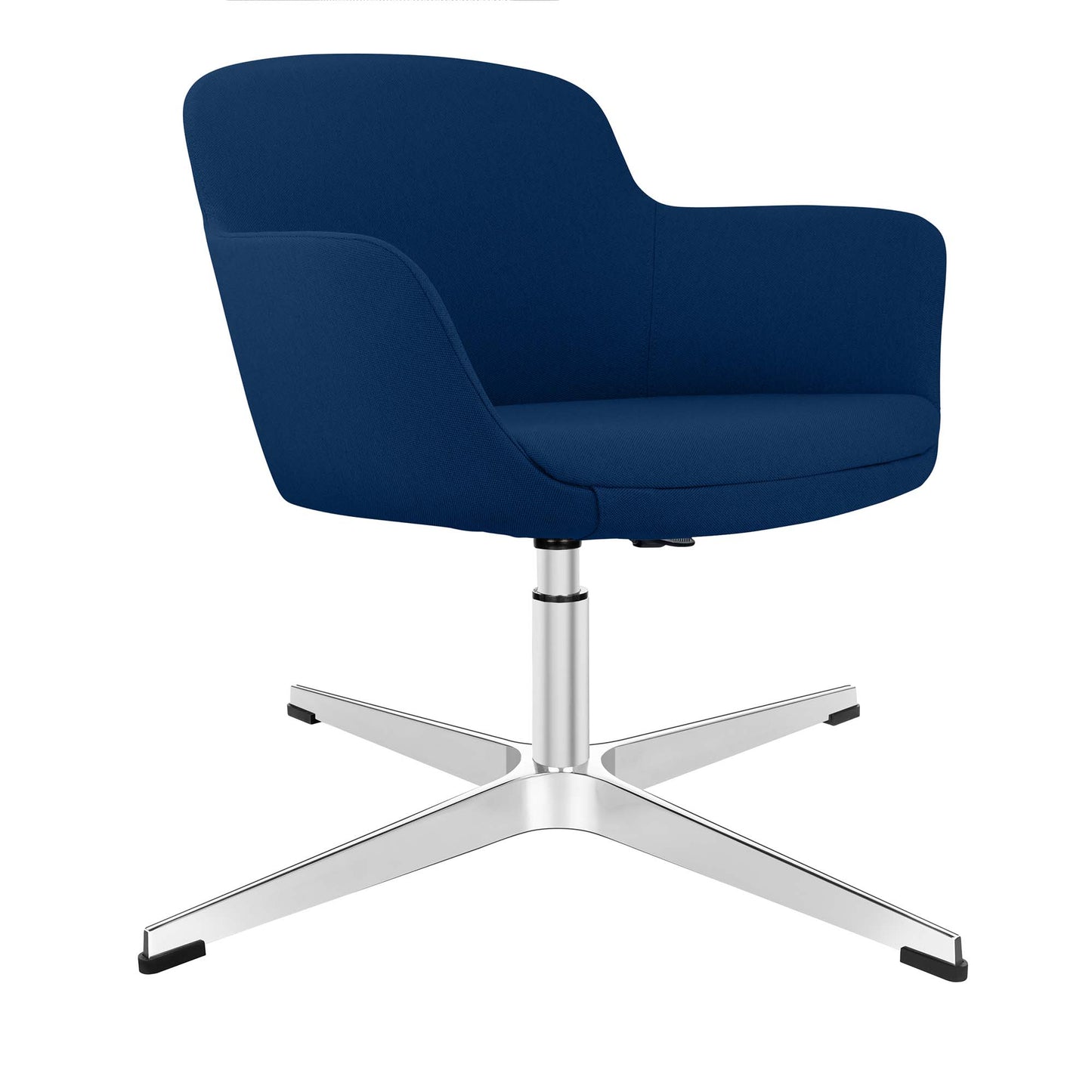 DANAE Lounge armchair | 4-foot cross, height adjustable, reference substances Lucia / Velito / Synergy