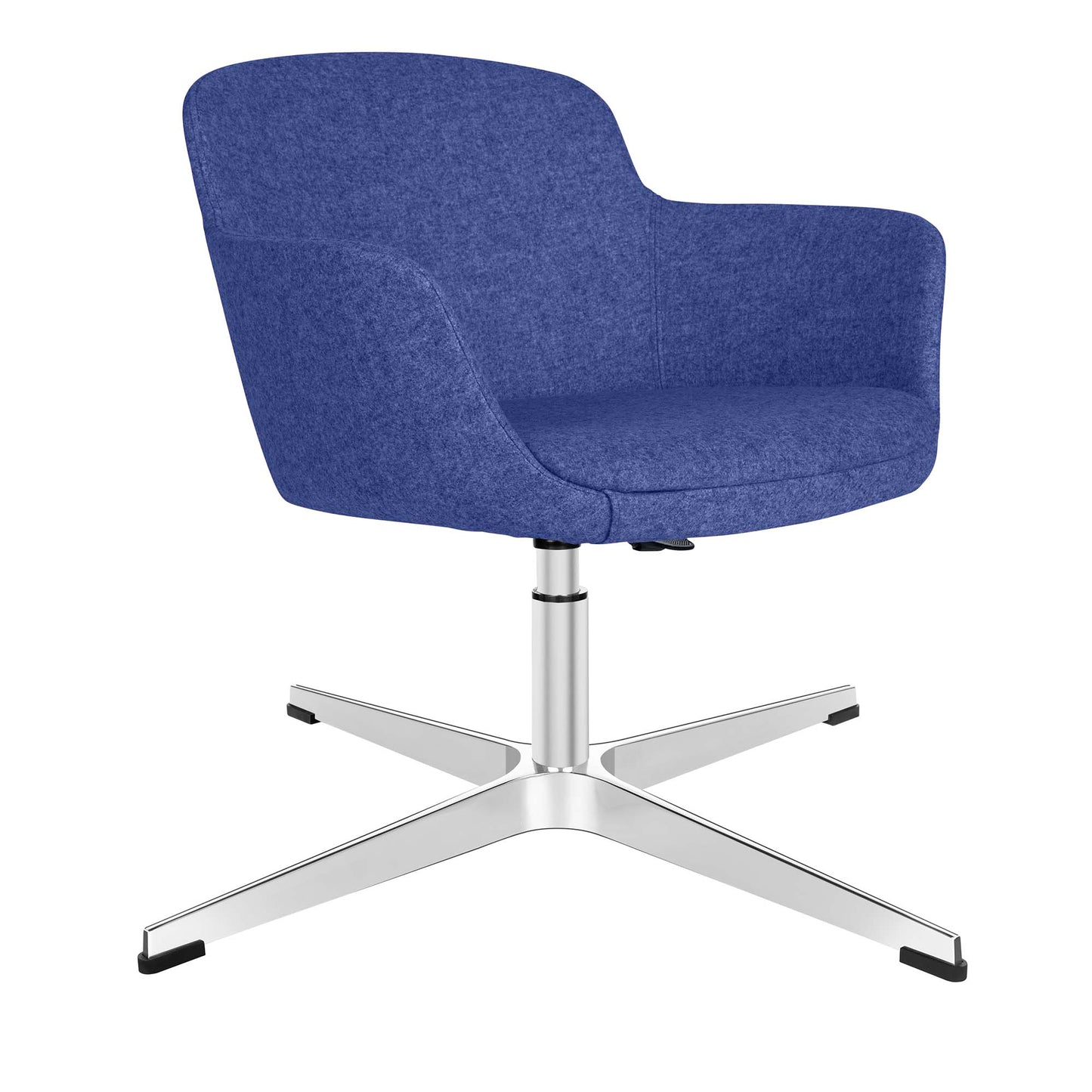 DANAE Lounge armchair | 4-foot cross, height adjustable, reference substances Lucia / Velito / Synergy