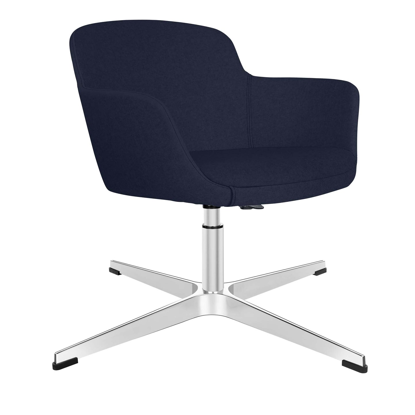 DANAE Lounge armchair | 4-foot cross, height adjustable, reference substances Lucia / Velito / Synergy