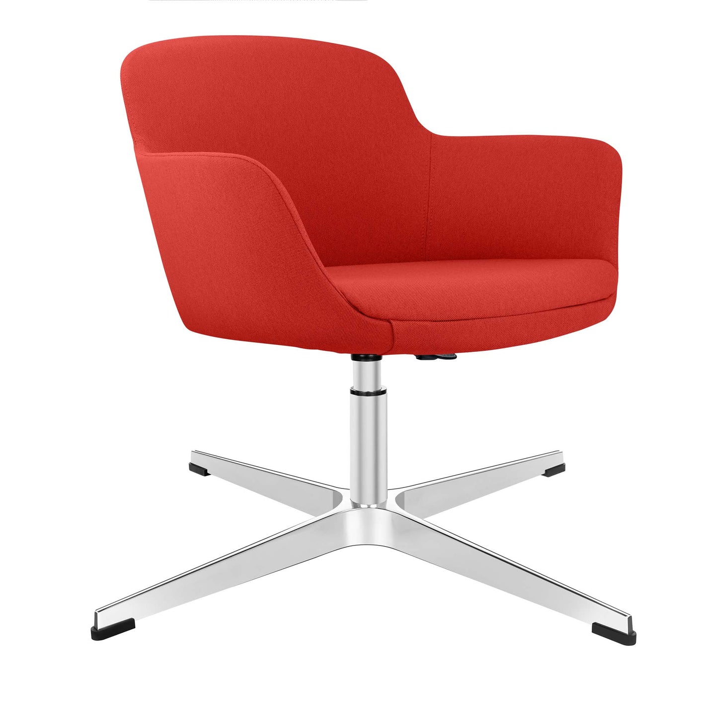 DANAE Lounge armchair | 4-foot cross, height adjustable, reference substances Lucia / Velito / Synergy