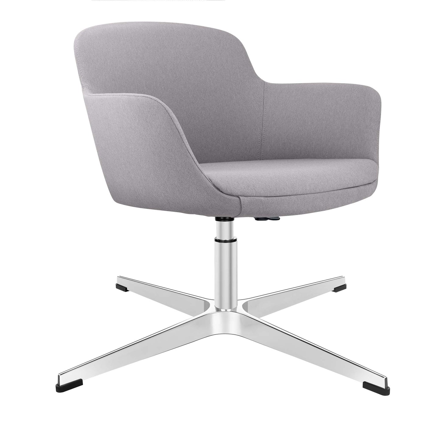 DANAE Lounge armchair | 4-foot cross, height adjustable, reference substances Lucia / Velito / Synergy