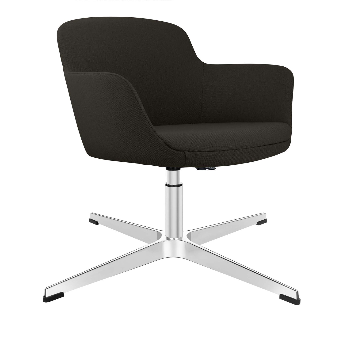 DANAE Lounge armchair | 4-foot cross, height adjustable, reference substances Lucia / Velito / Synergy