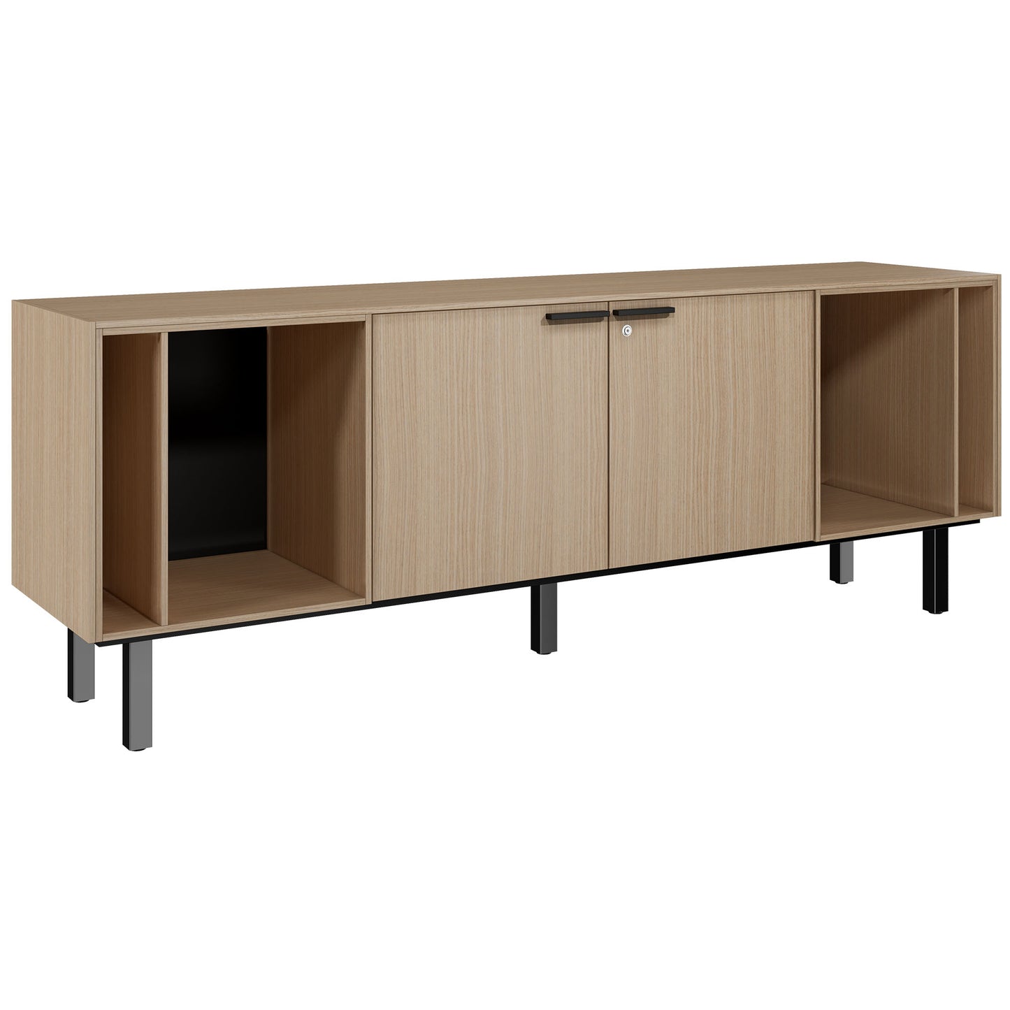 BRALCO SILE Lowboard | 1 OH, 2025 x 740 mm, oak