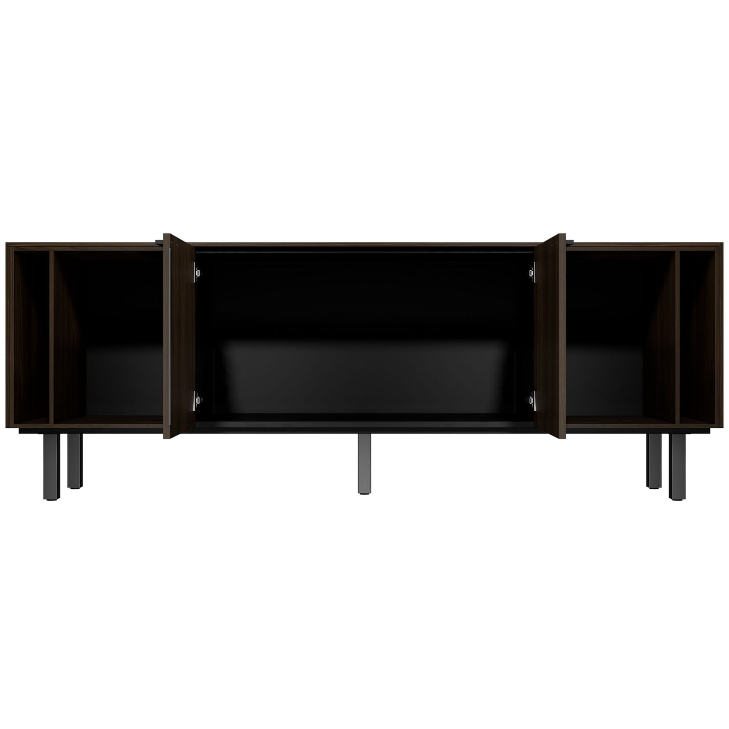BRALCO SILE Lowboard | 1 OH, 2025 x 740 mm, walnut