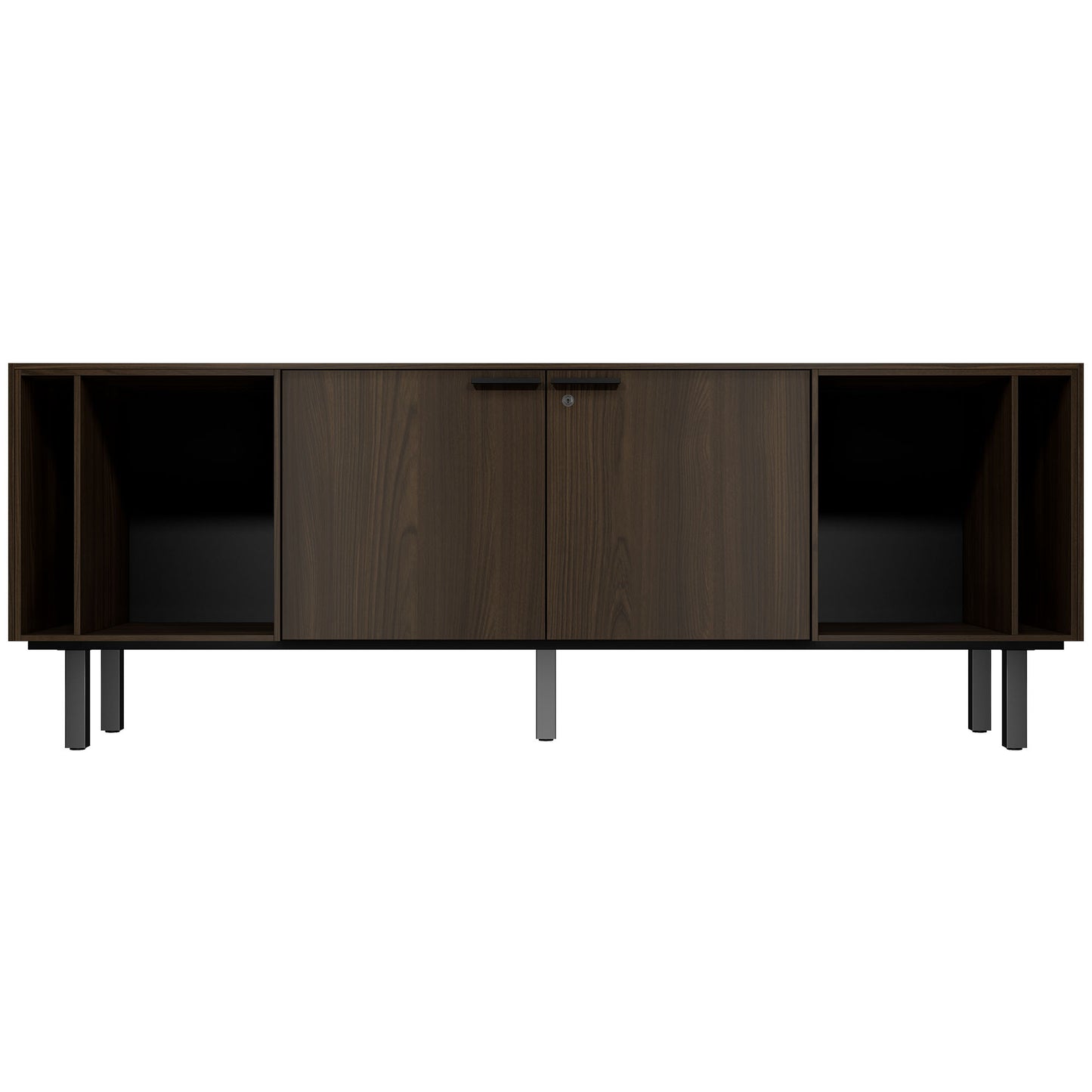 BRALCO SILE Lowboard | 1 OH, 2025 x 740 mm, walnut