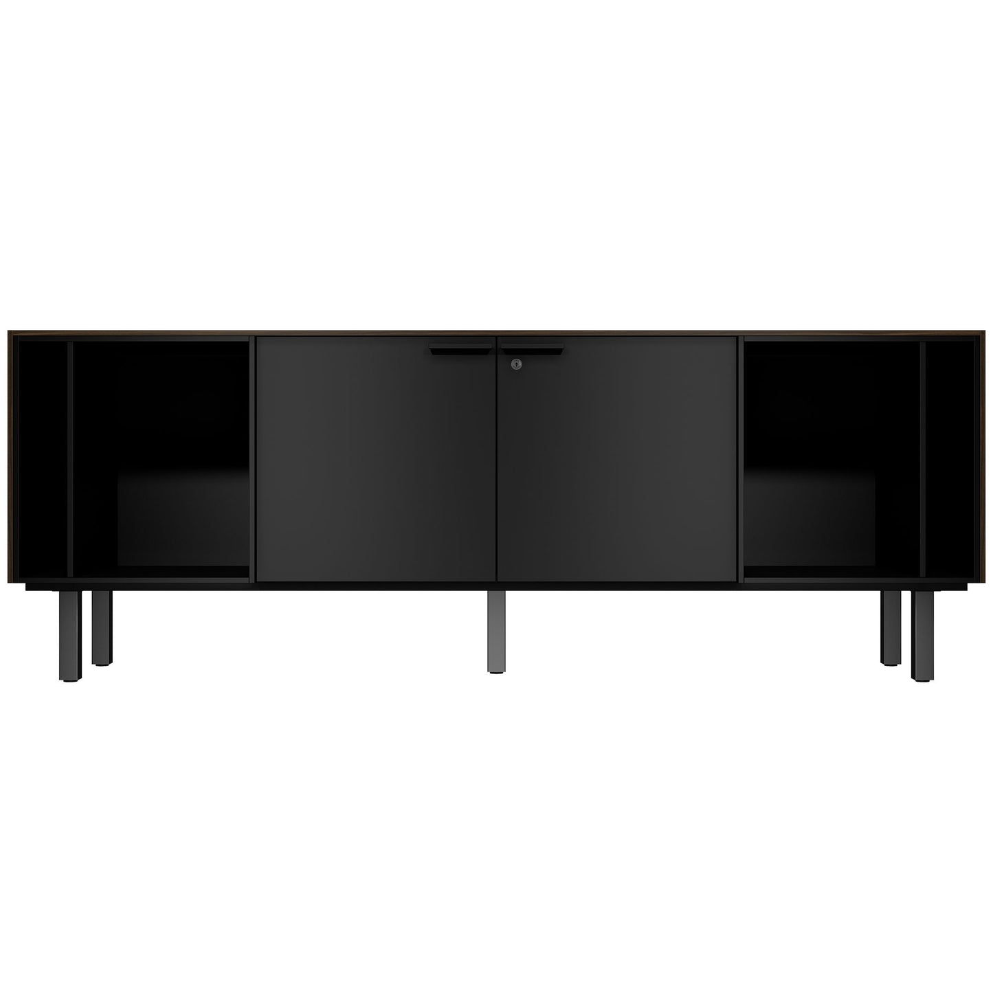BRALCO SILE Lowboard | 1 OH, 2025 x 740 mm, walnut