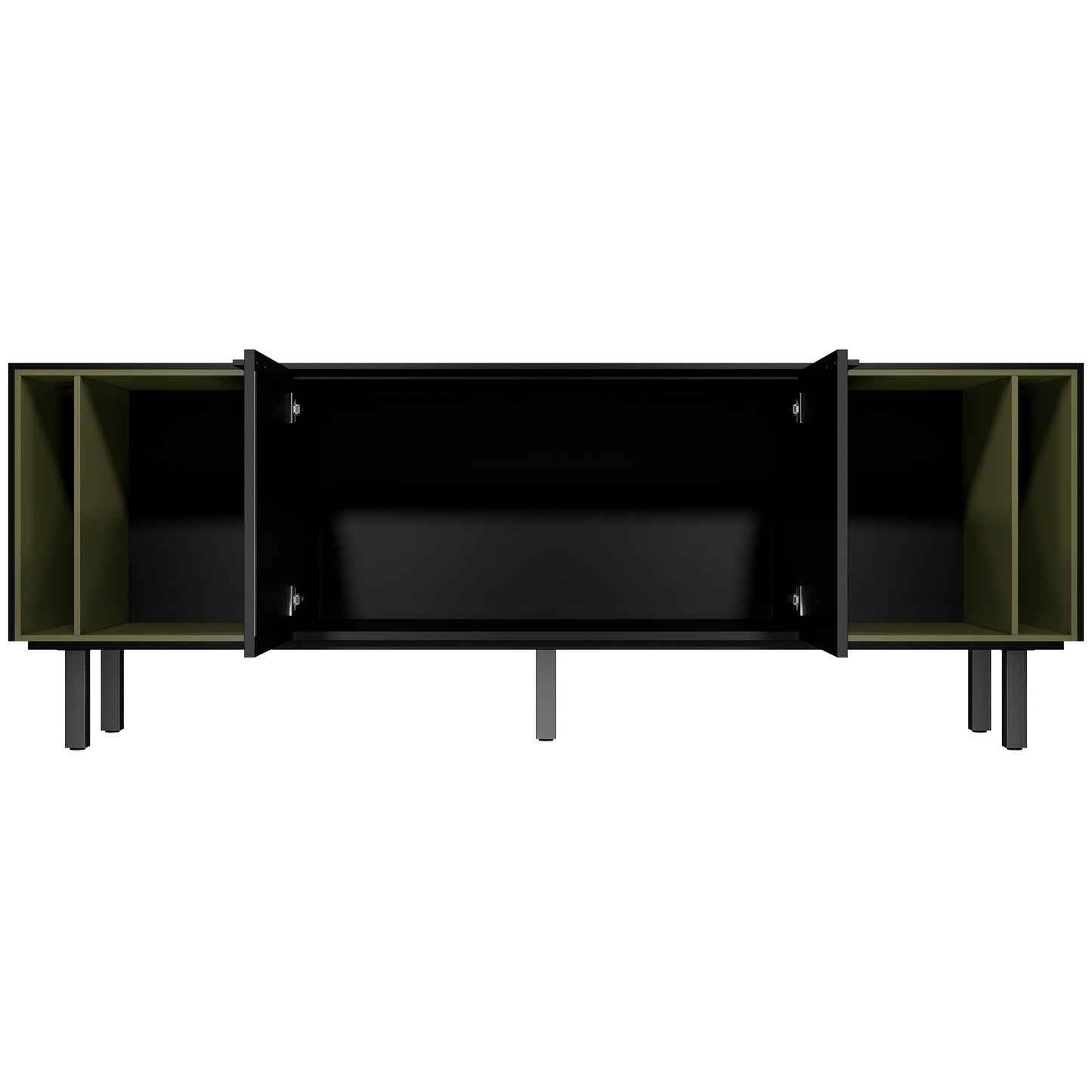 BRALCO SILE Lowboard | 1 OH, 2025 x 740 mm, black