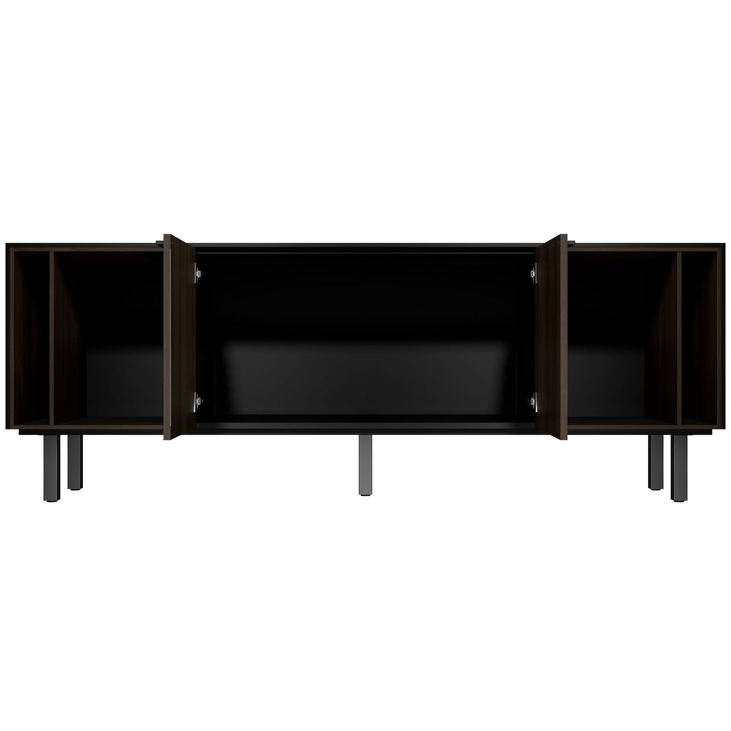 BRALCO SILE Lowboard | 1 OH, 2025 x 740 mm, black