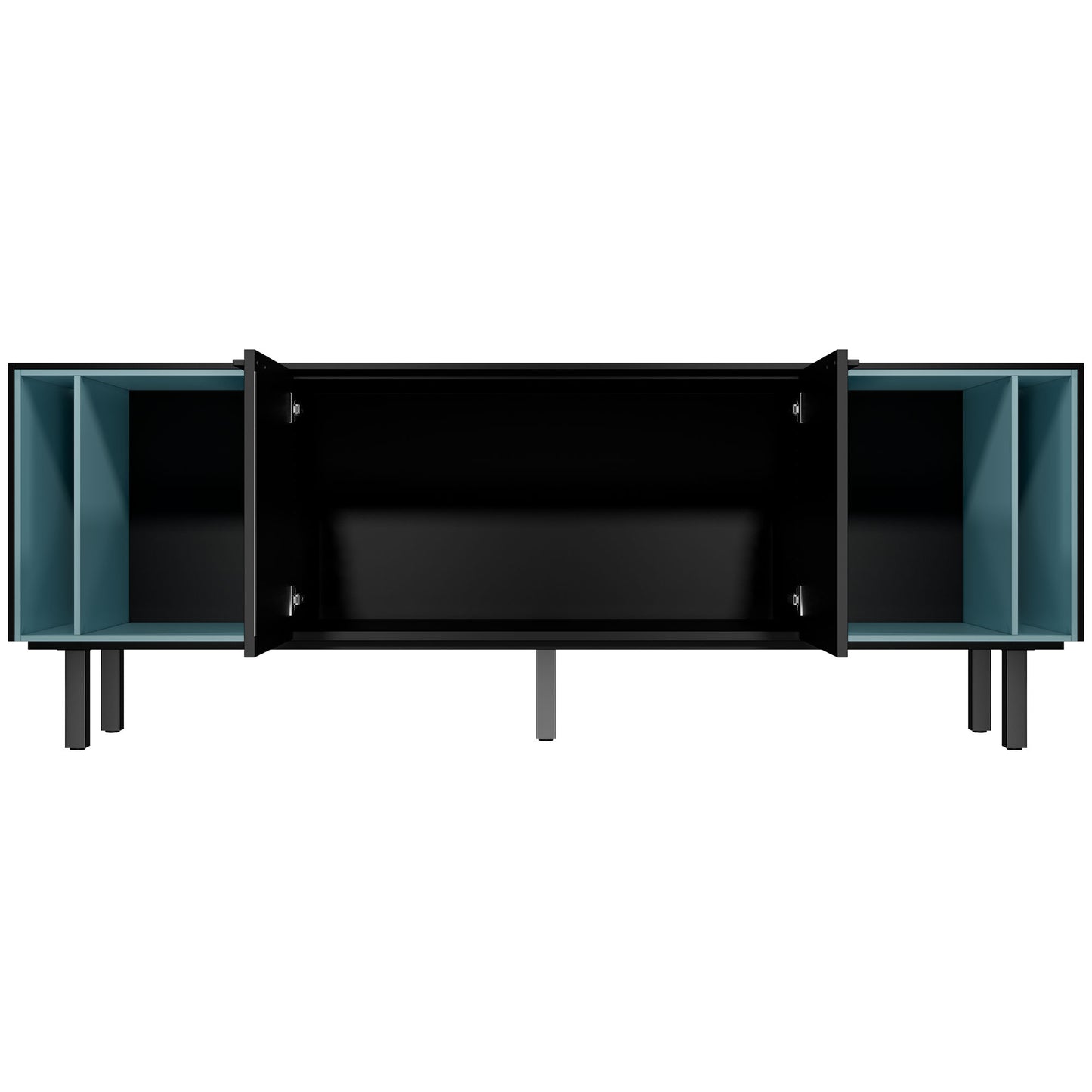 BRALCO SILE Lowboard | 1 OH, 2025 x 740 mm, black