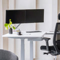 Supporto per monitor MASTER DUO | Molla a gas, 148-445 mm, per due monitor - 6 Thumbnail Image