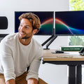 Supporto per monitor MASTER DUO | Molla a gas, 148-445 mm, per due monitor - 7 Thumbnail Image