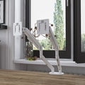 Supporto per monitor MASTER DUO | Molla a gas, 148-445 mm, per due monitor - 4 Thumbnail Image