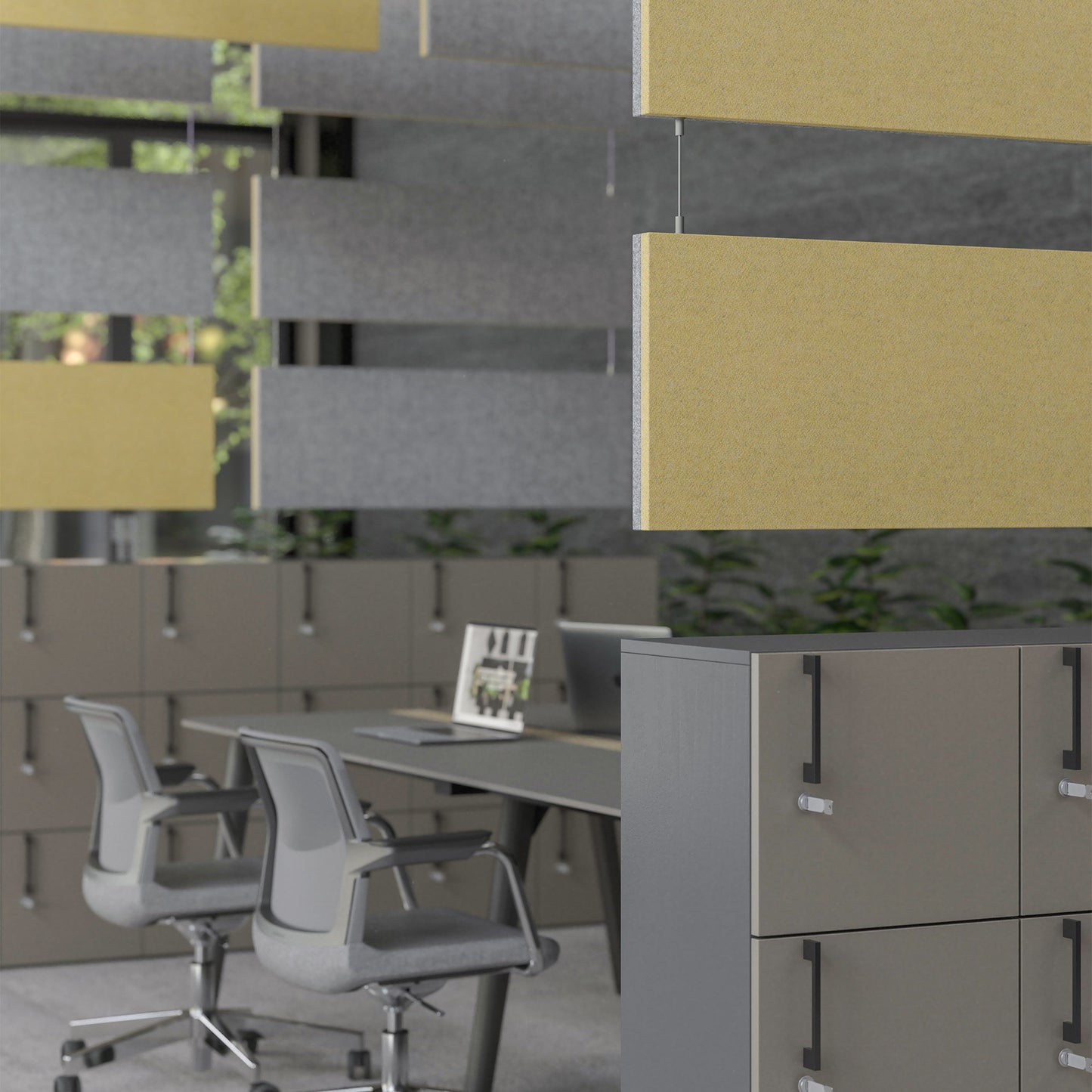 MODUS Vera da parete e soffitto | 400-1200 mm, oltre 100 colori