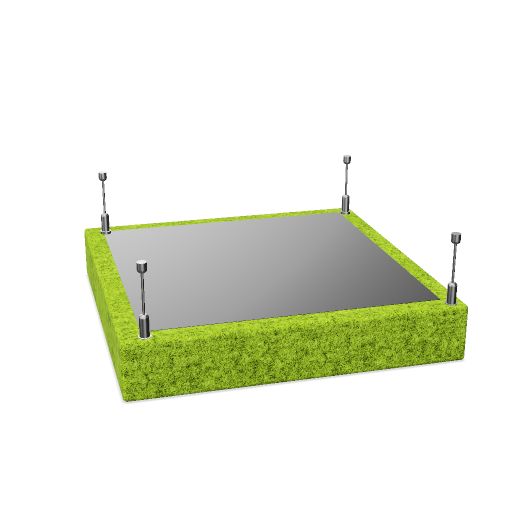 MODUS Vera da parete e soffitto | 400-1200 mm, oltre 100 colori