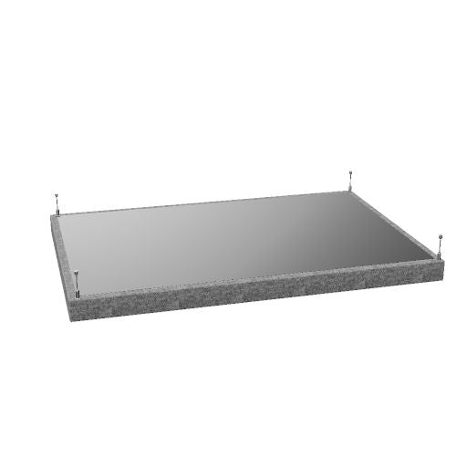 MODUS Vera da parete e soffitto | 400-1200 mm, oltre 100 colori