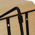 MOON WOOD Besucherstuhl | Kufengestell, Sitzfläche aus Massivholz - 13 Thumbnail Image