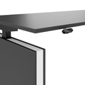MOTION 2-Motoren-Schreibtisch mit Sideboard | Elektrisch höhenverstellbar, 2000 x 1800 mm, Anthrazit - 6 Thumbnail Image