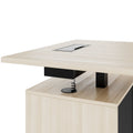 MOTION 2-Motoren-Schreibtisch mit Sideboard | Elektrisch höhenverstellbar, 2000 x 1800 mm, Sandesche - 5 Thumbnail Image