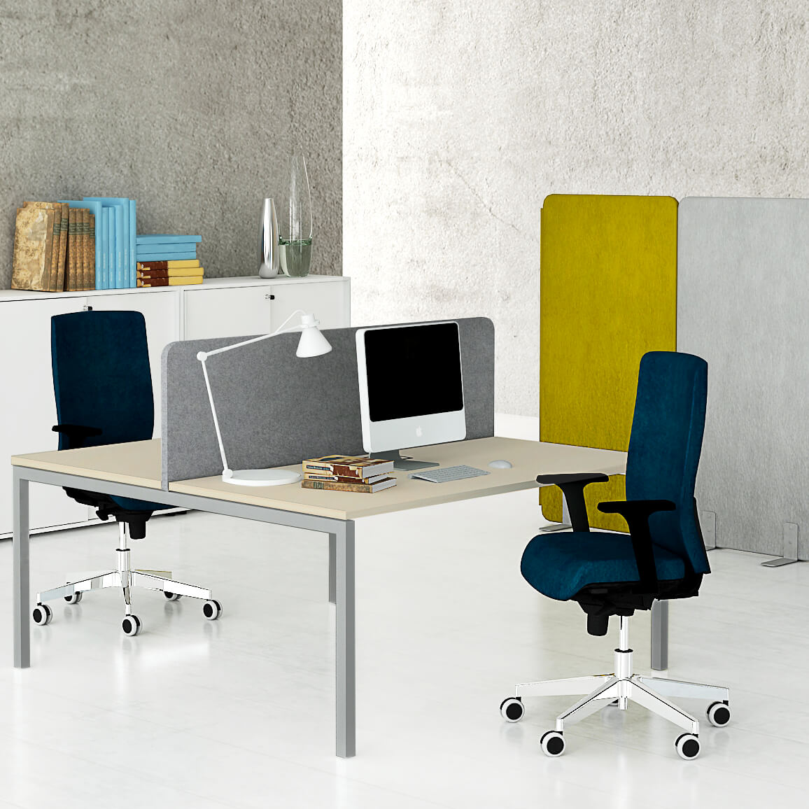 NOVA U Team Bureau | 1600 x 1640 mm, érable