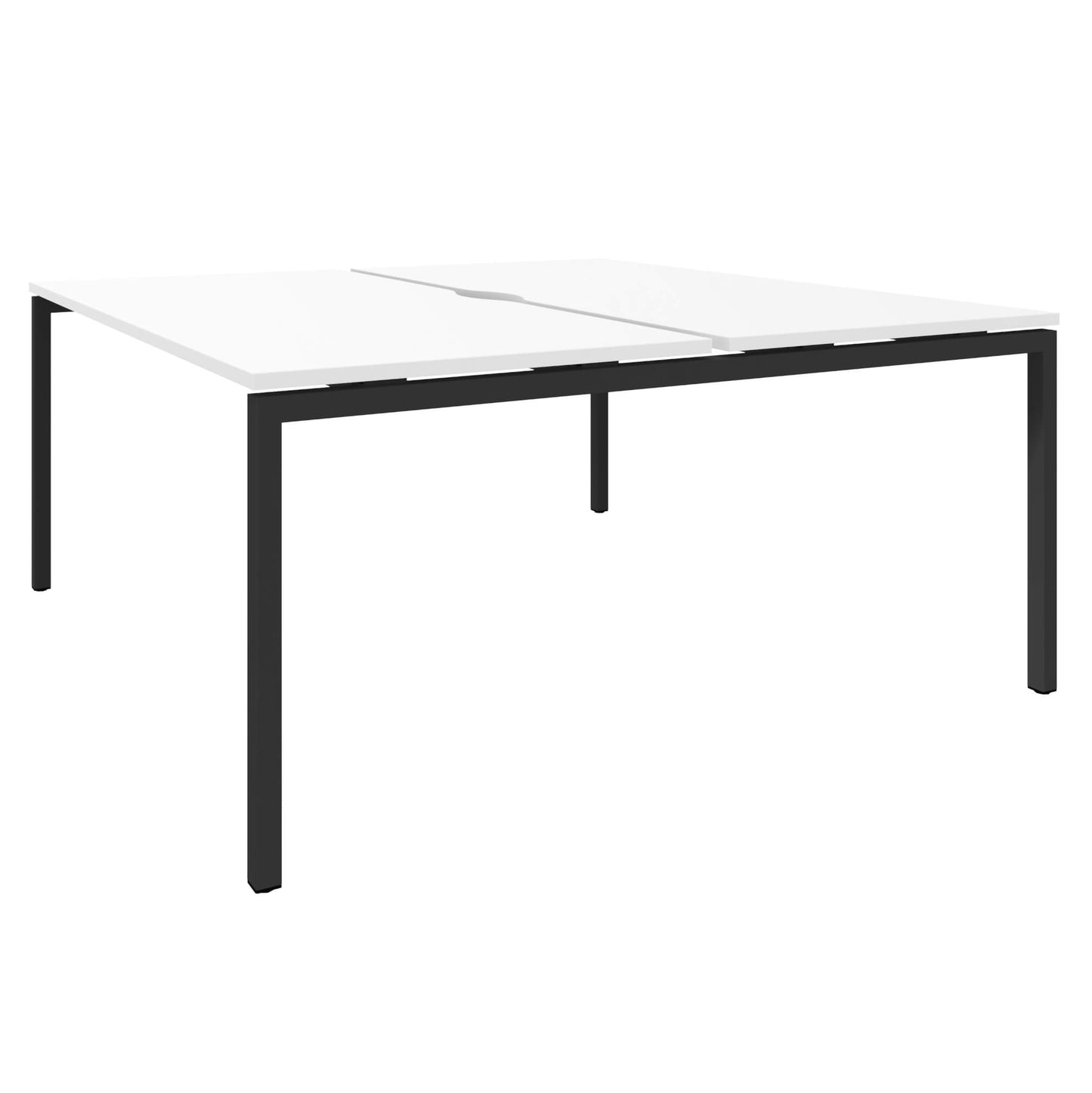 NOVA U Desk del team | 1600 x 1640 mm, bianco