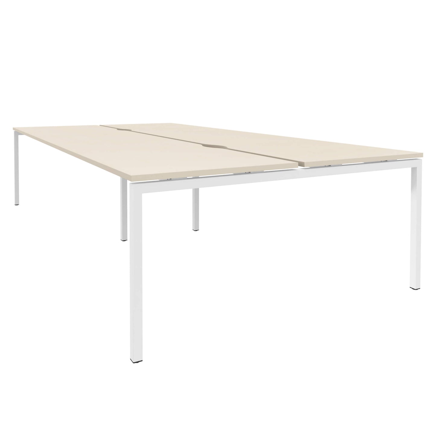 NOVA U Desk del team | 3200 x 1640 mm, acero