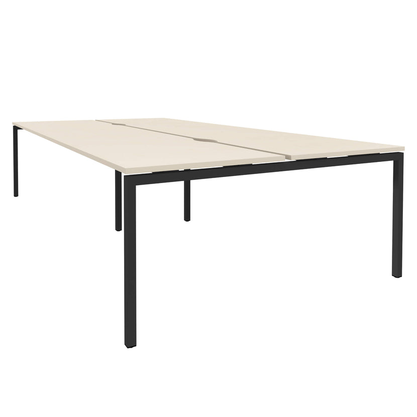 NOVA U Desk del team | 3200 x 1640 mm, acero