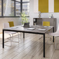 NOVA Conference table | 1600 x 1640 mm (6 - 8 people), electrified, cubanite gray - 12 Thumbnail Image