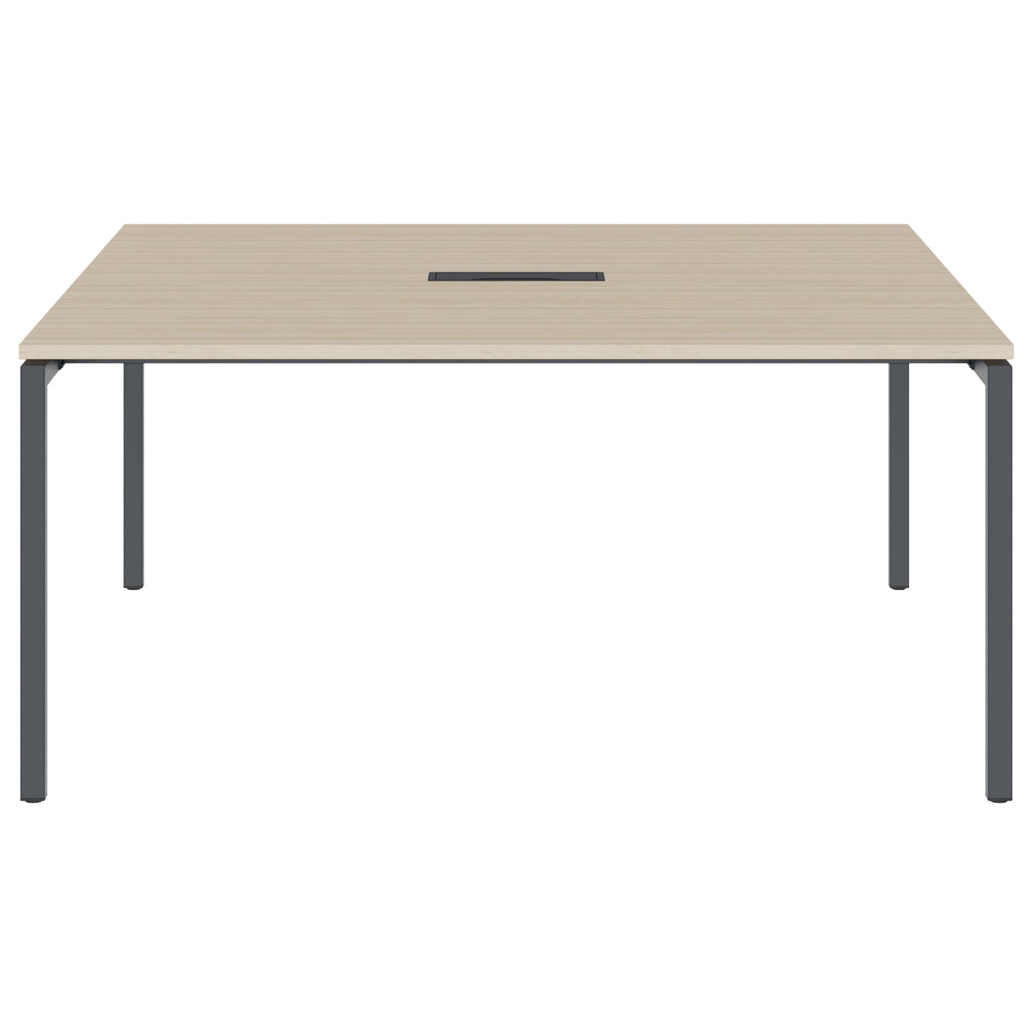 NOVA Konferenztisch | 1600 x 1640 mm (6 - 8 Personen), elektrifiziert, Sandesche