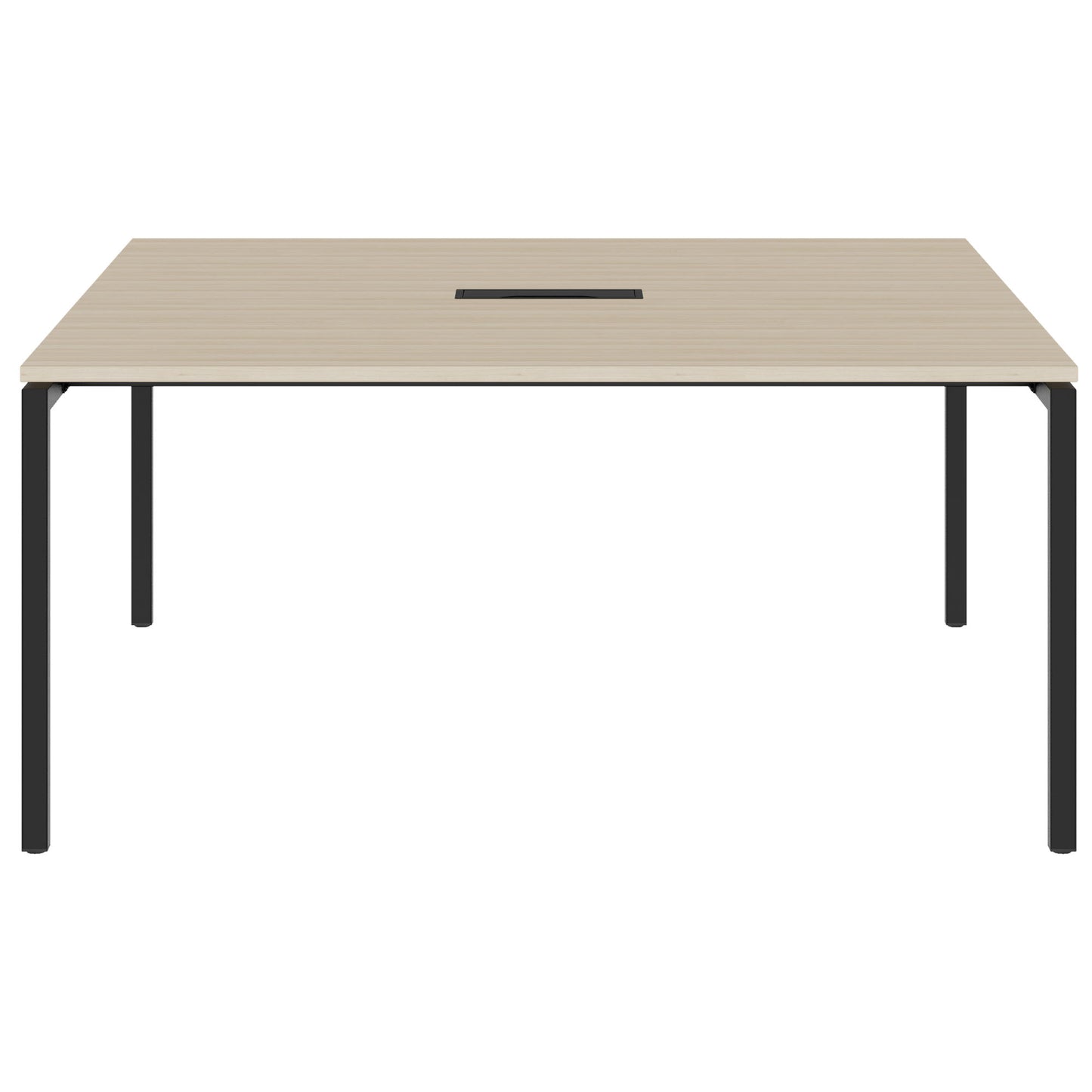 NOVA Konferenztisch | 1600 x 1640 mm (6 - 8 Personen), elektrifiziert, Sandesche