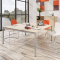 NOVA Conference table | 1600 x 1640 mm (6 - 8 people), electrified, sand ash - 12 Thumbnail Image