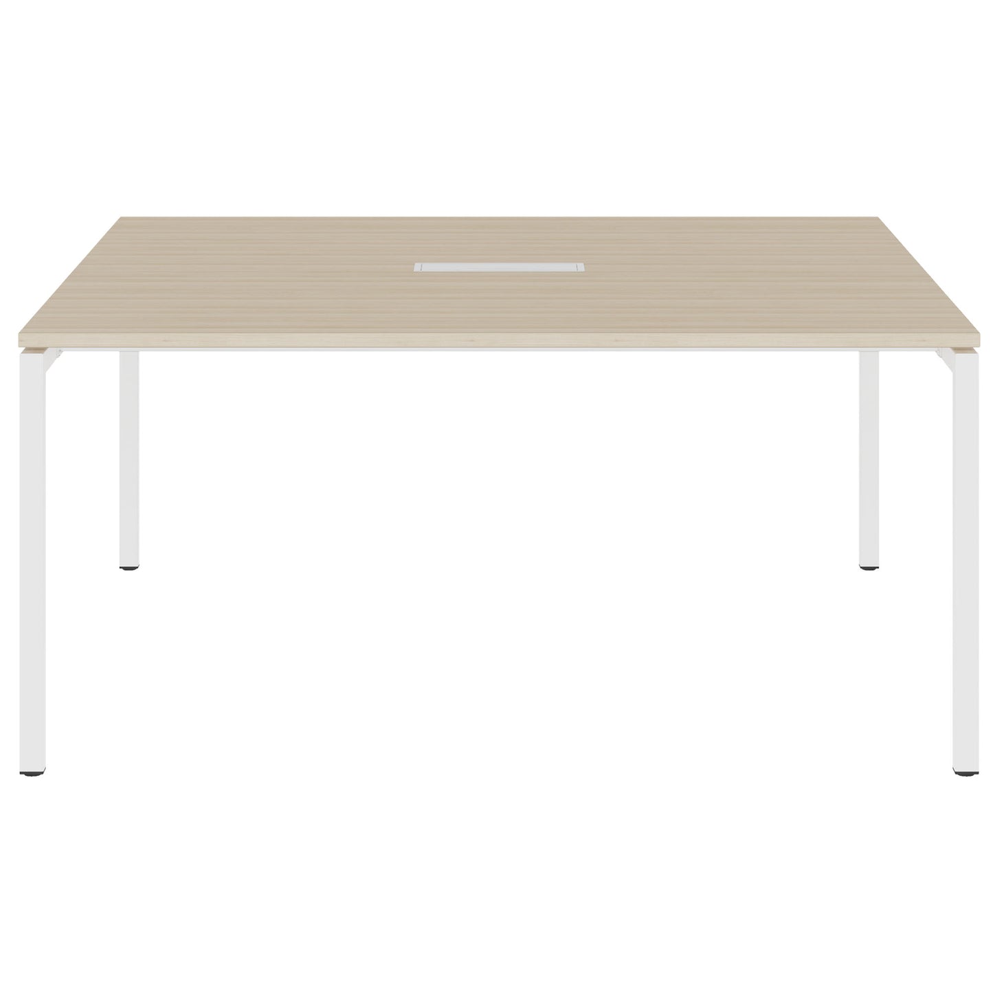 NOVA Konferenztisch | 1600 x 1640 mm (6 - 8 Personen), elektrifiziert, Sandesche