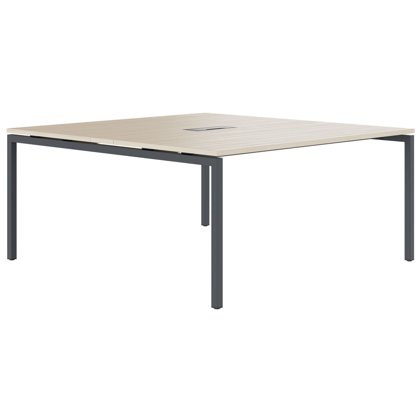 NOVA Konferenztisch | 1600 x 1640 mm (6 - 8 Personen), elektrifiziert, Sandesche