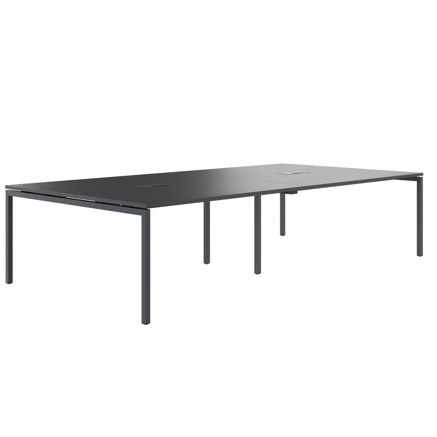 NOVA Conference table | 3200 x 1640 mm (10 - 12 people), electrified, anthracite