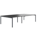NOVA Tableau de conférence | 3200 x 1640 mm (10 - 12 personnes), électrifié, anthracite - 1 Thumbnail Image
