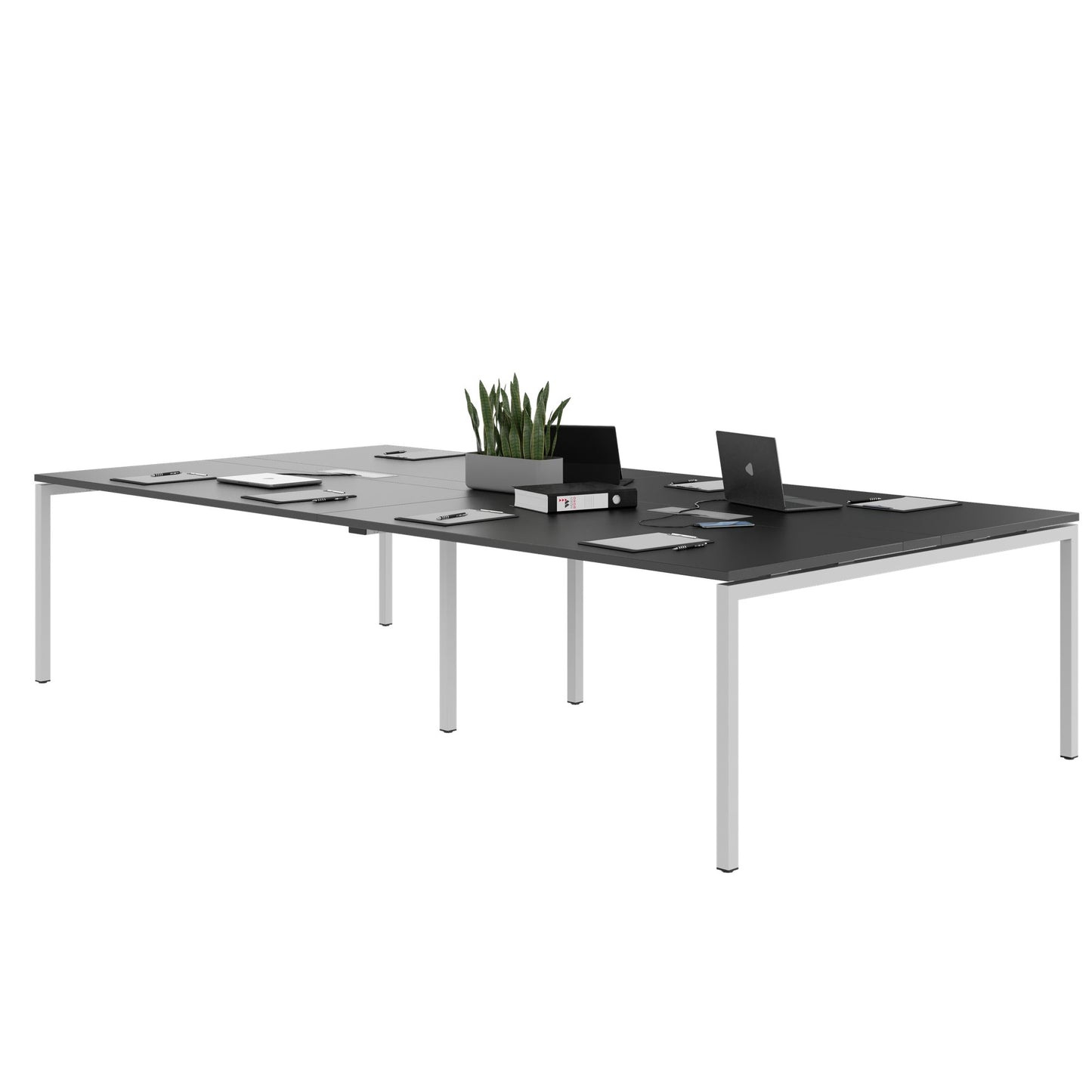 NOVA Conference table | 3200 x 1640 mm (10 - 12 people), electrified, anthracite
