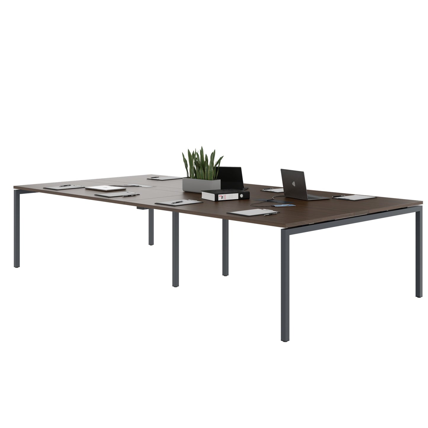 NOVA Conference table | 3200 x 1640 mm (10 - 12 people), electrified, walnut