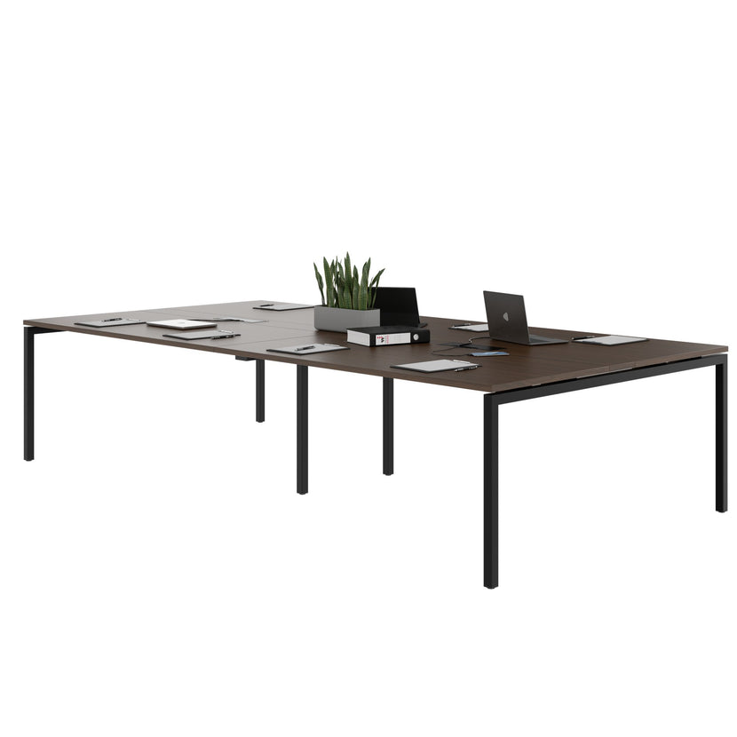 NOVA Conference table | 3200 x 1640 mm (10 - 12 people), electrified, walnut