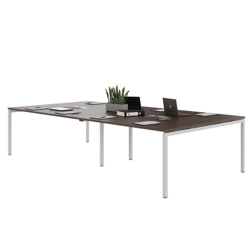 NOVA Conference table | 3200 x 1640 mm (10 - 12 people), electrified, walnut