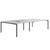 NOVA Conference table | 3200 x 1640 mm (10 - 12 people), electrified, pearl gray