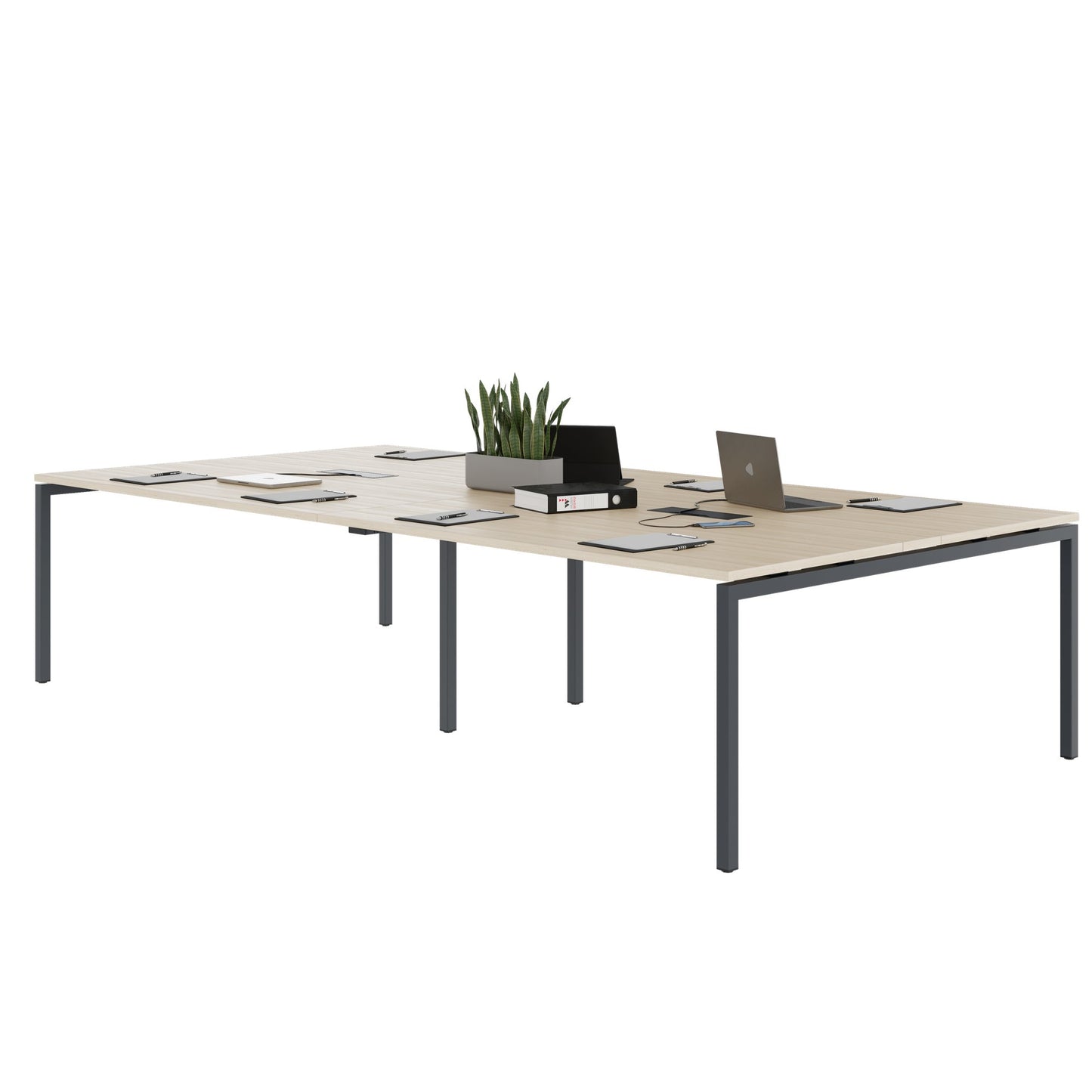 NOVA Conference table | 3200 x 1640 mm (10 - 12 people), electrified, sand ash