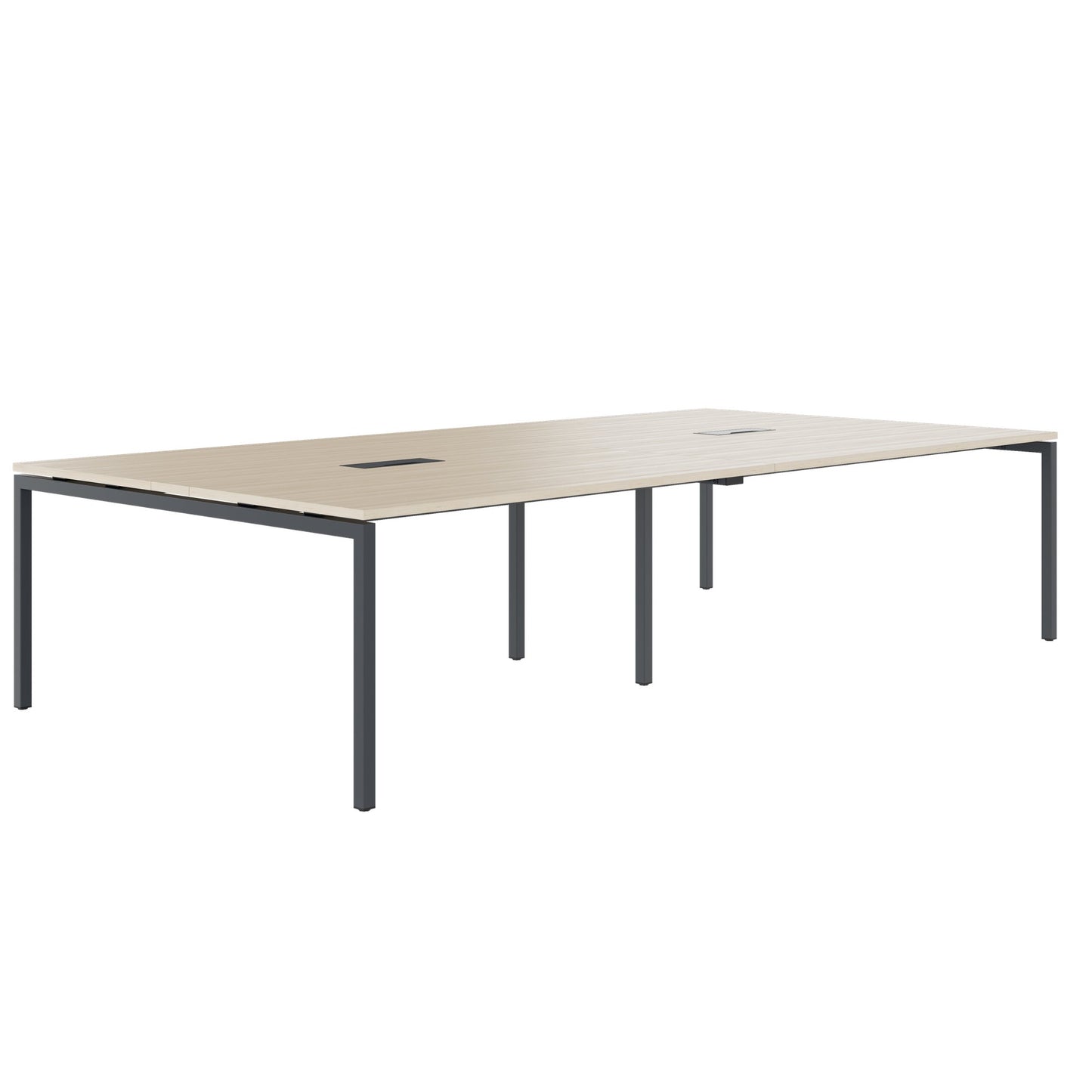 NOVA Conference table | 3200 x 1640 mm (10 - 12 people), electrified, sand ash