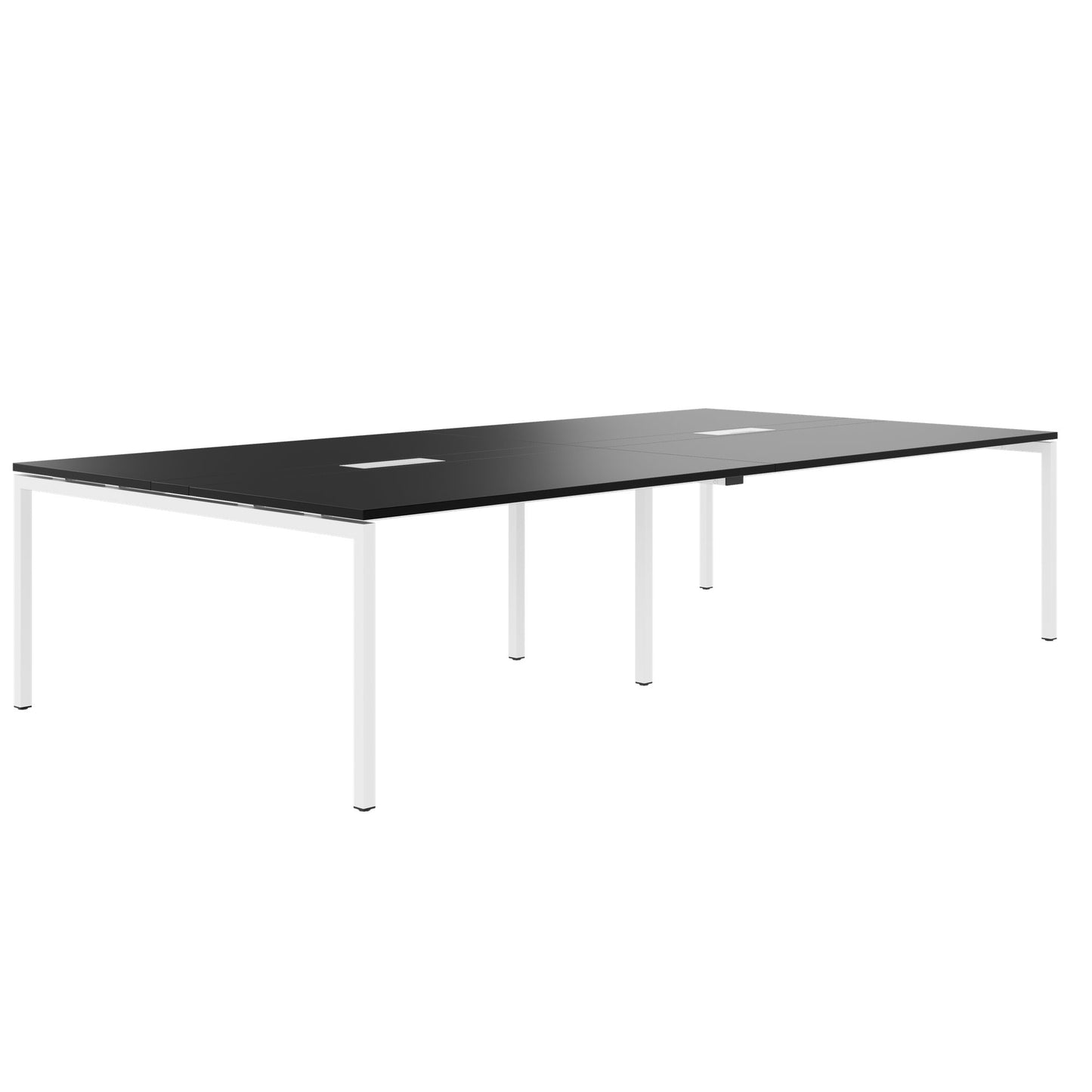 NOVA Conference table | 3200 x 1640 mm (10 - 12 people), electrified, black