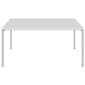 NOVA Konferenztisch | 1600 x 1640 mm (6 - 8 Personen), elektrifiziert, Weiß - 2 Thumbnail Image